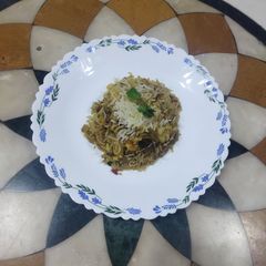 A picture of Egg biryani.