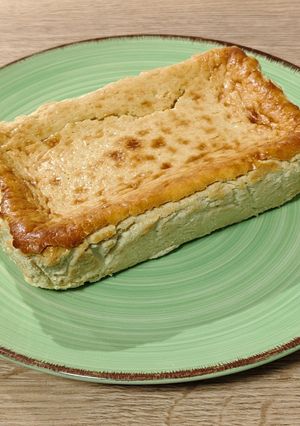 Una foto de Tarta de queso "La Viña" con el toque del cocinero
