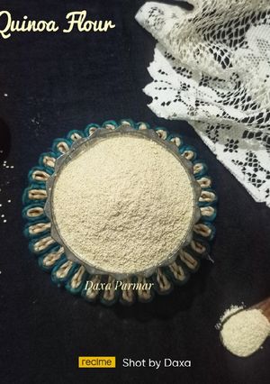 A picture of Homemade Quinoa Flour.