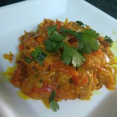 A picture of Papad burjji.