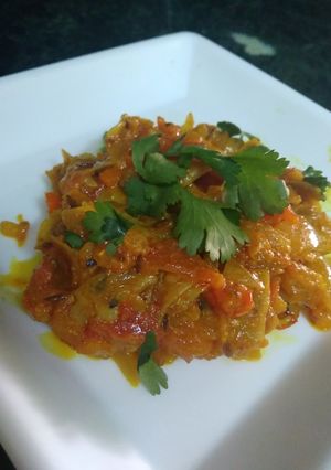 A picture of Papad burjji.