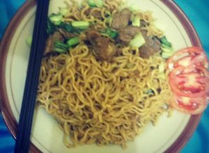 Foto resep Bakmi goreng sapi