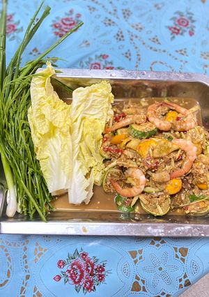 รูปของ ตำปลีกุ้ง