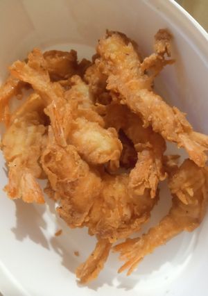 Foto resep Udang goreng tepung juicy