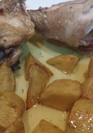 Foto principal de Pollo asado en el microondas