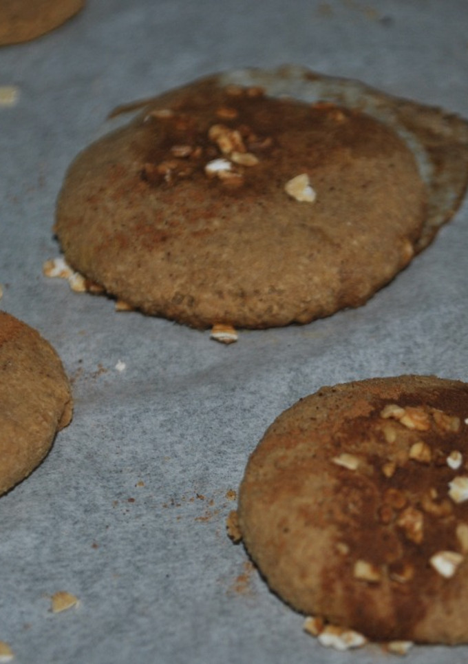 Una foto de Galletas de crema de cacahuete