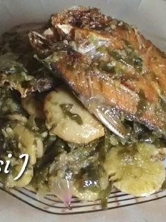 Foto resep Goreng ikan asin jengkol,cabe ijo