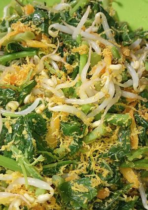 Foto resep Bumbu urap sayur simple