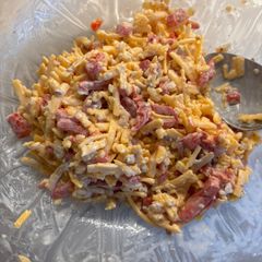 A picture of Homemade Pimento Cheese.