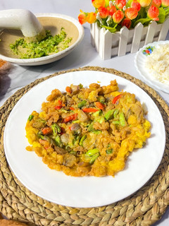 Foto resep Telur dadar Pete