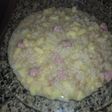 Arroz o Risotto con gambas, salchichas y manzana Thermomix