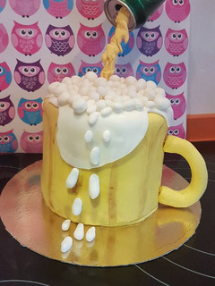 Una foto de Tarta jarra de cerveza en Thermomix