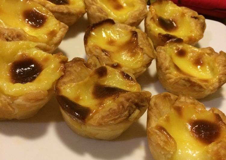 Resep Simple Egg tart oleh atya - Cookpad