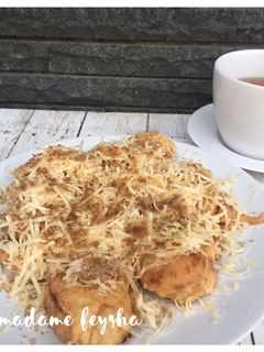 Foto resep 5. Pisang Goreng Keju Brown Sugar