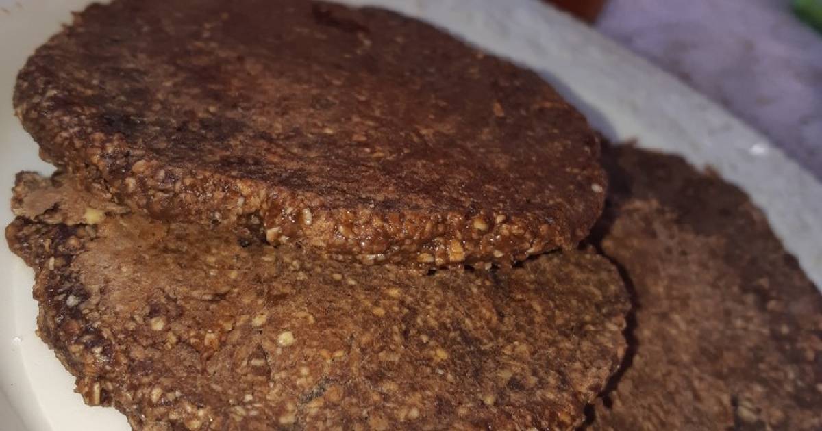 Mini tortillas de avena, banana y algarroba Receta de Valentina Muñoz Cookpad