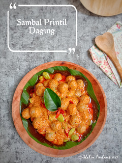 Foto resep Sambal Printil Daging