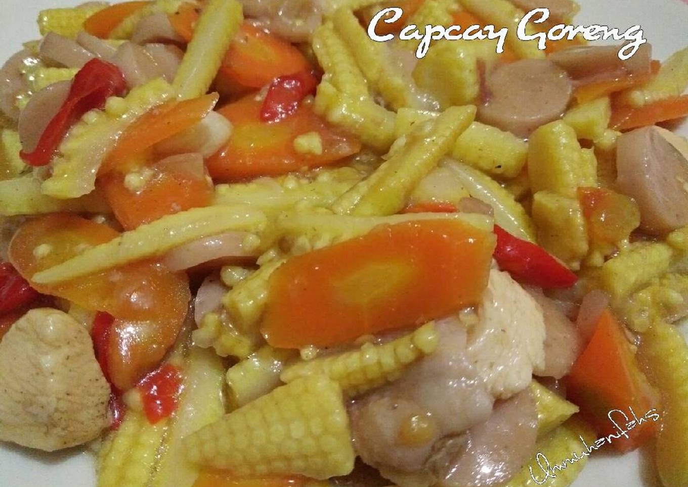 Capcay Goreng Simple - resep kuliner nusantara