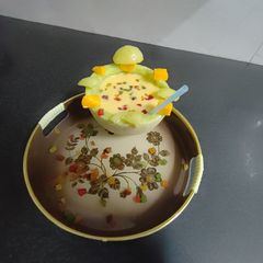 Muskmelon shake A picture of Muskmelon shake.