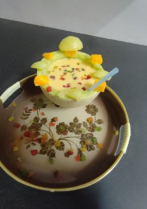 A picture of Muskmelon shake.