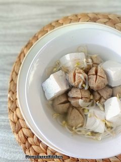 Foto resep Sop Tahu Bakso Tauge kuah bening