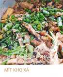 Mít non kho xả ớt chay