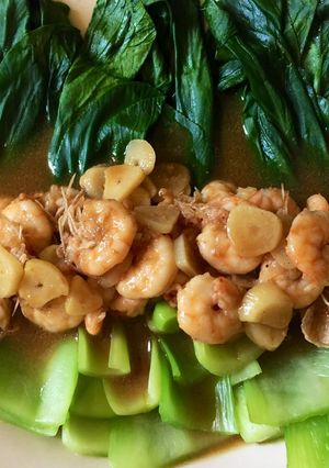 Foto resep Pokcoy udang