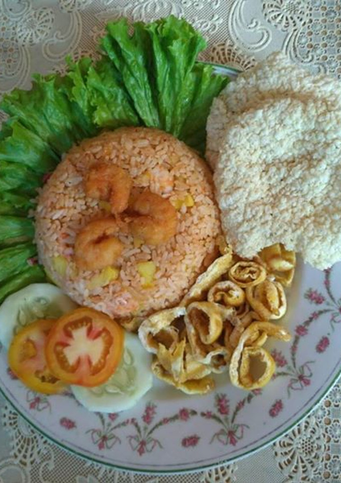 Foto resep Nasi goreng nanas