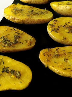 Una foto de Patatas asadas al microondas🥔