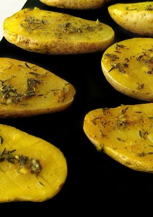 Una foto de Patatas asadas al microondas🥔