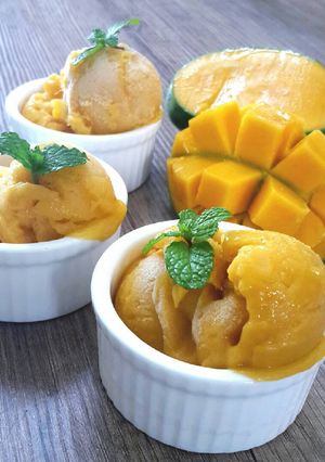 Foto resep Mango Sorbet