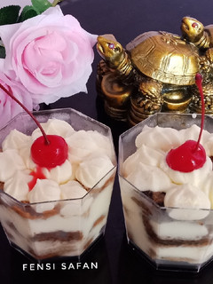 Foto resep Tiramisu cup (tanpa telur)