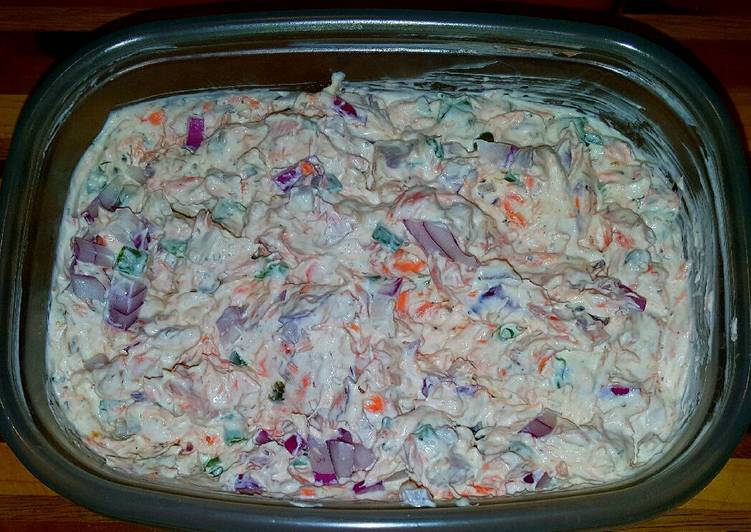 Recipe of Speedy Mike&#39;s Creamy Sockeye Salmon Bagel Spread