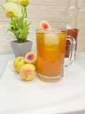 آيس تي بنكهة الخوخ 🍹