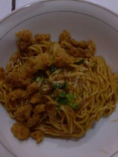 Foto resep mie yamin setan 
