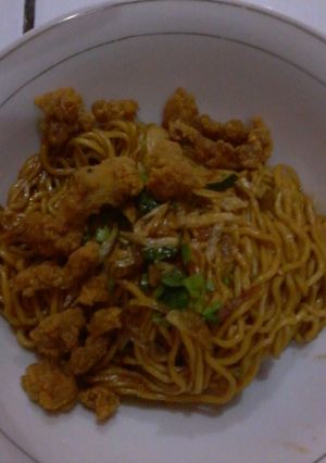 Foto resep mie yamin setan