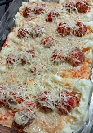 Une photo de Gratin de purée