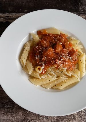 Foto resep Penne Kornet Saus Tomat