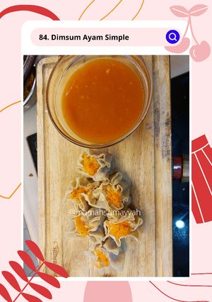 Foto resep 84. Dimsum Ayam Simple