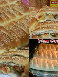 صورة لوصفة بيتزا الدجاج (الكالزون)