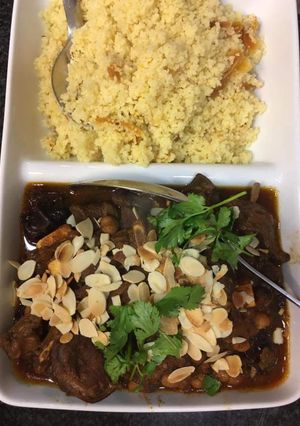 A picture of Moroccan Lamb Tagine.