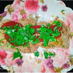 A picture of Vegetable cutlet.