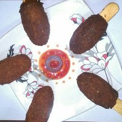 A picture of Nutrela kabab.
