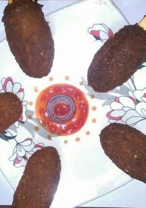 A picture of Nutrela kabab.