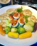 Sò điệp áp chảo tỏi