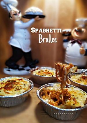 Foto resep Spaghetti brulee