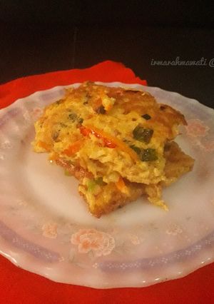 Foto resep 01. Telur Dadar dengan Minyak Wijen