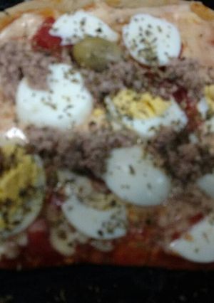 Una foto de Pizza liviana