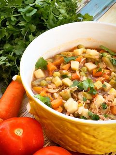 صورة لوصفة شوربة الخضار