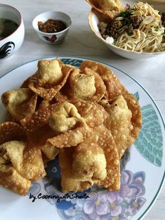 Foto resep Pangsit Goreng untuk Mie Ayam