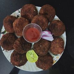 A picture of Fish Cutlets(Indian spiced fish croquettes).